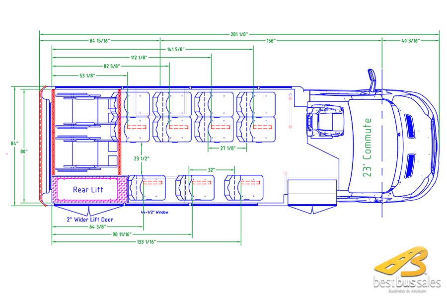 Glaval Commute Non CDL Bus Specifications and Photos Sales